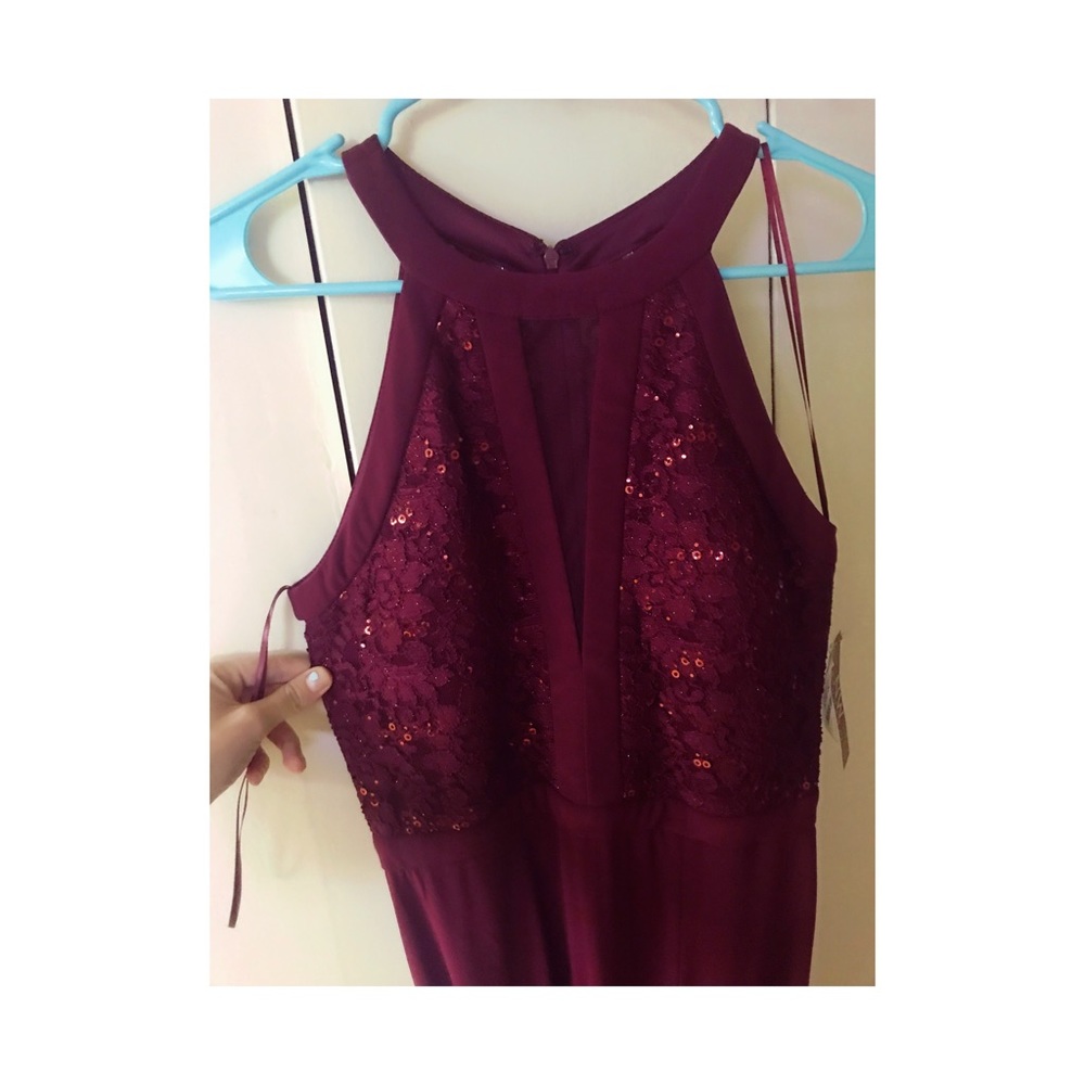 NWT Merlot Gown